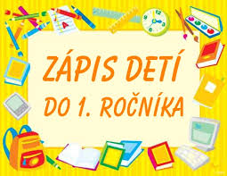Fotka - Zápis detí do Základnej školy pre školský rok 2025/2026
